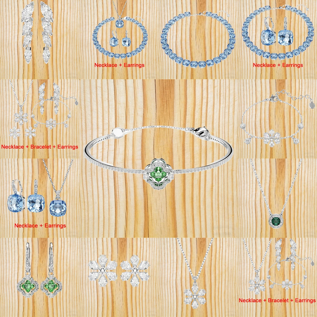 2026 New Arrival Zircon Dazzling for Her Date Night Glow Fashion Jewelry Trendy 2026 Style Center of Attention