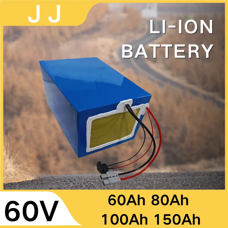 

EVE Li-ion 17S 60V 60Ah 80Ah 100Ah 150Ah аккумулятор с Bluetooth BMS для скейтборда 1000W 3000W 5000W 6000W двухколесного AGV