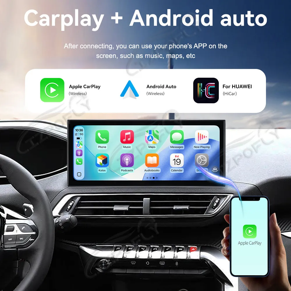 Lizpofly lCarplay Car Radio 15.8