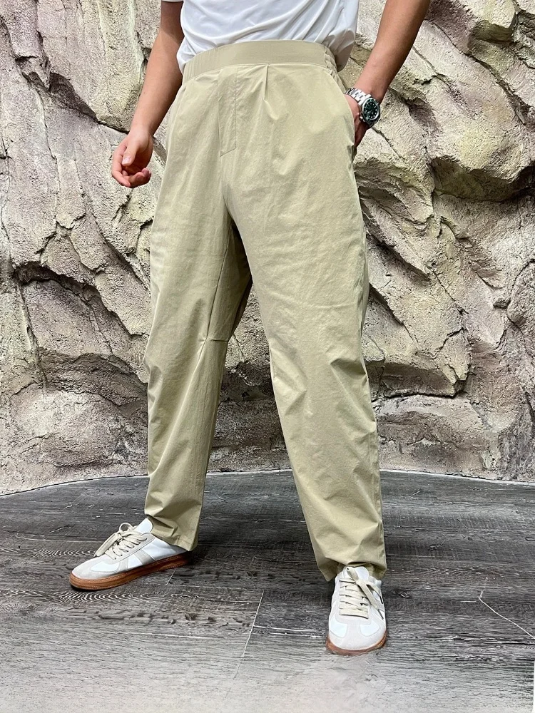

Cooling Ice Skin Fabric 3D Tailored Men's Outdoor Casual Pants Quick Dry Elastic Soft Trousers Breathable Water Resistant