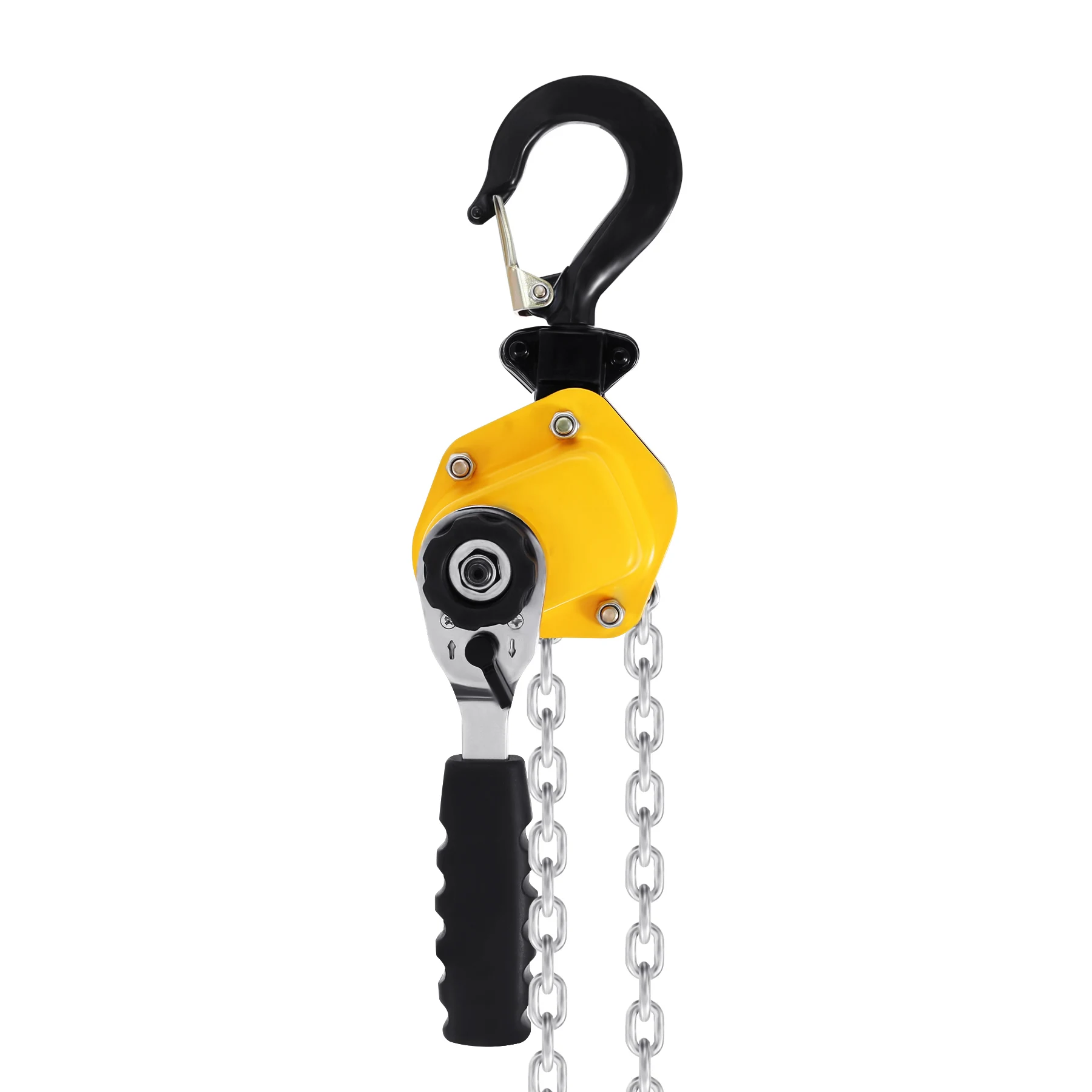 Amonstar 0.5T 0.25T Chain Hoist Anti-Rust Manual Chain Block 10ft 3m with Two Hooks for Lifting Pulling Dragging Construction