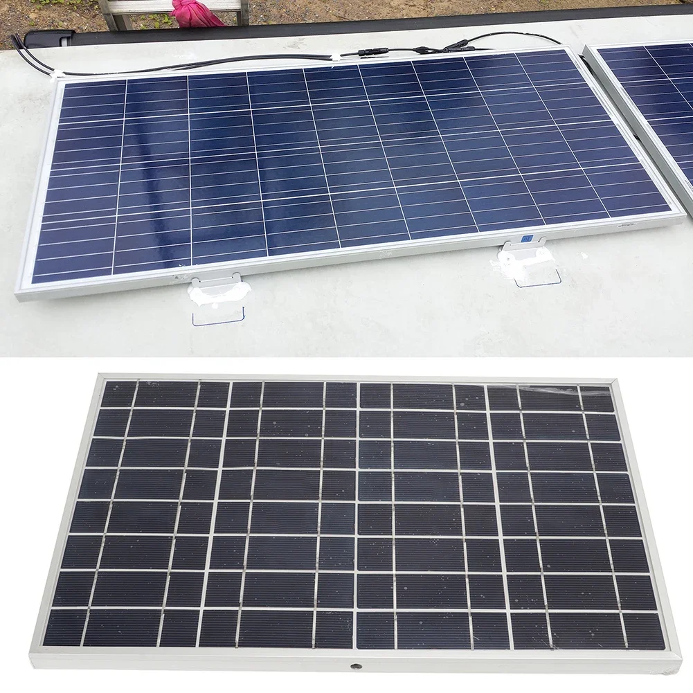 12V/24V Automatic Identification Solar Controller Polycrystalline Silicon Solar Panel USB Outputs 60A Instrument Accessories