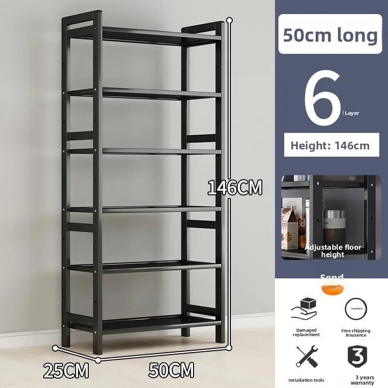 Household Goods Simple Bookshelf, Small-sized Storage Rack Against The Wall, Home Multi-layer Desk, Simple Book Storage Rack