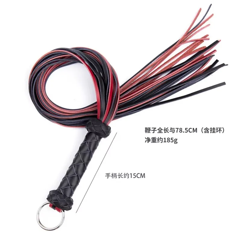 

Кнут из натуральной бычьей кожи 78 см, настоящие кнуты для дрессировки лошадей, ручка с кожаным покрытием, с железным кольцом