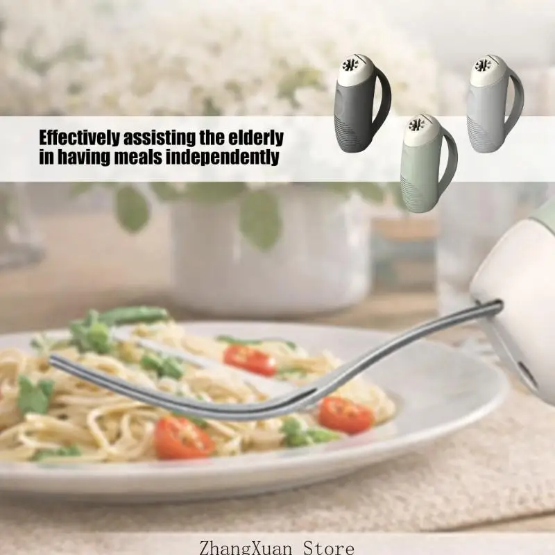 Thick Grip Kitchenwares For Seniors Ergonomic Nonslip Silicone Eating Utensils Slip Resistant Kitchen Gadget 3XUF