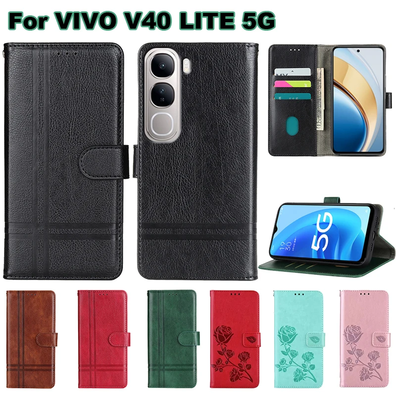 Für Sundae на Vivo Y200 5G Snapdragon 4 Gen 2 Hülle für VIVO V40 LITE 5G Indonesien Hülle für Etui Vivo V40 Lite 4G Indonesien 6,67"