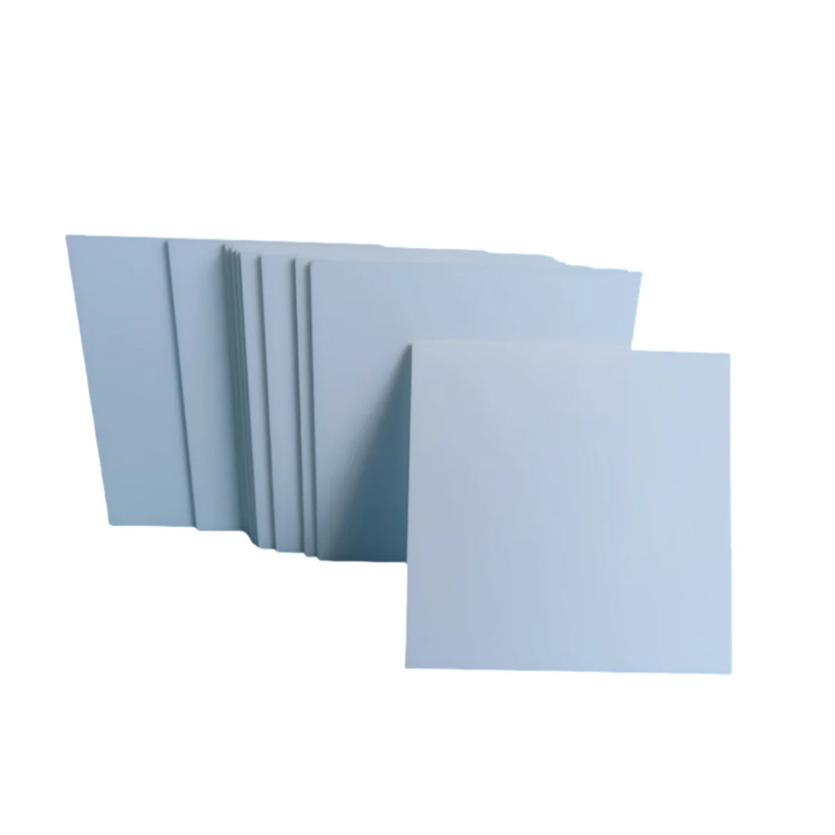 99 Alumina Ceramic Insulation Corundum Sheet 50/100/200mm High Temperature Resistant Substrate Square Sheet For Scientific