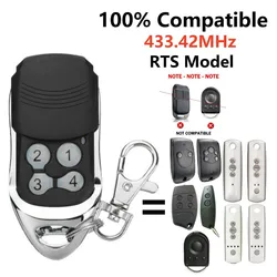 Garage Door Remote Control Comaptible With KEYGO 4 NS2 NS4 RTS 433,42MHz