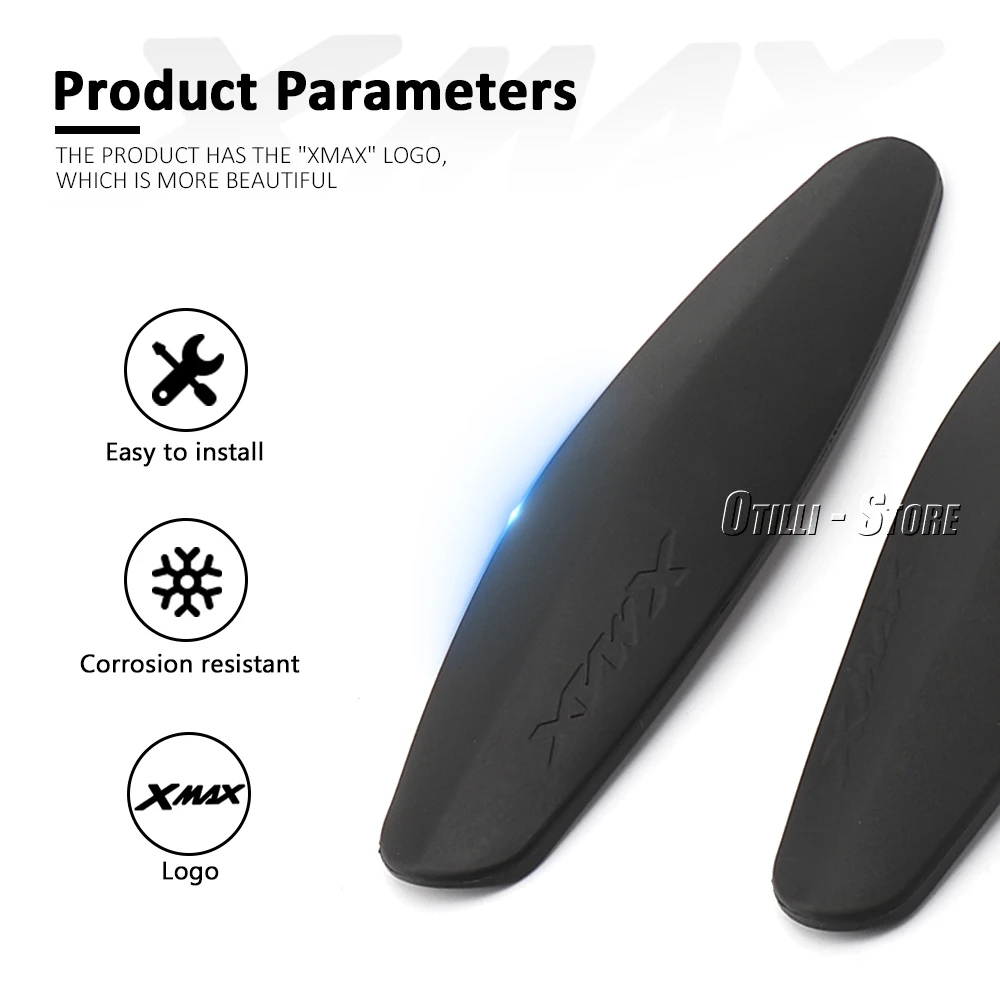 Новая черная боковая защита, аксессуары, полоса для предотвращения столкновений для YAMAHA XMAX 125 XMAX 250 XMAX 300 X-MAX XMAX 400