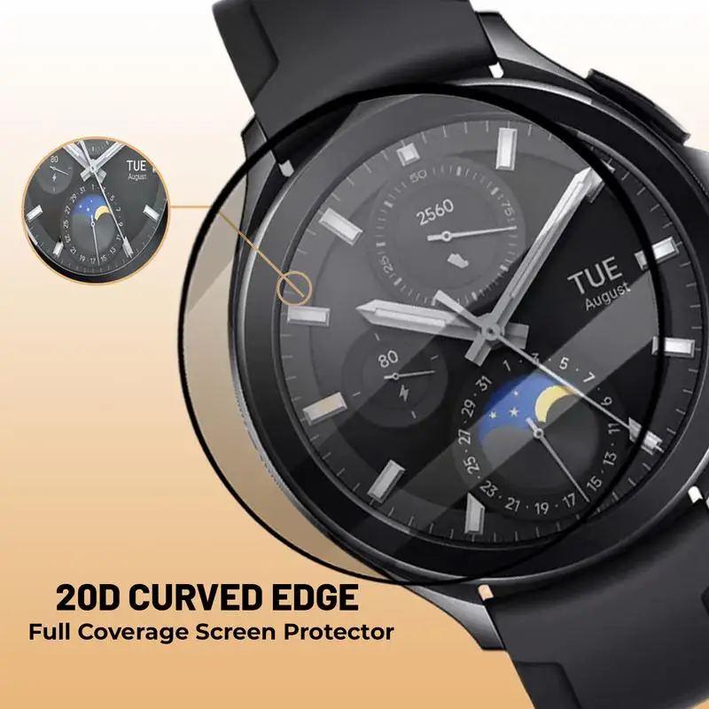 Cover Film For Watch Protective Cover Soft Film High Definition Anti-Scratch Film For Watch2 Pro Smartwatch Screen Protector