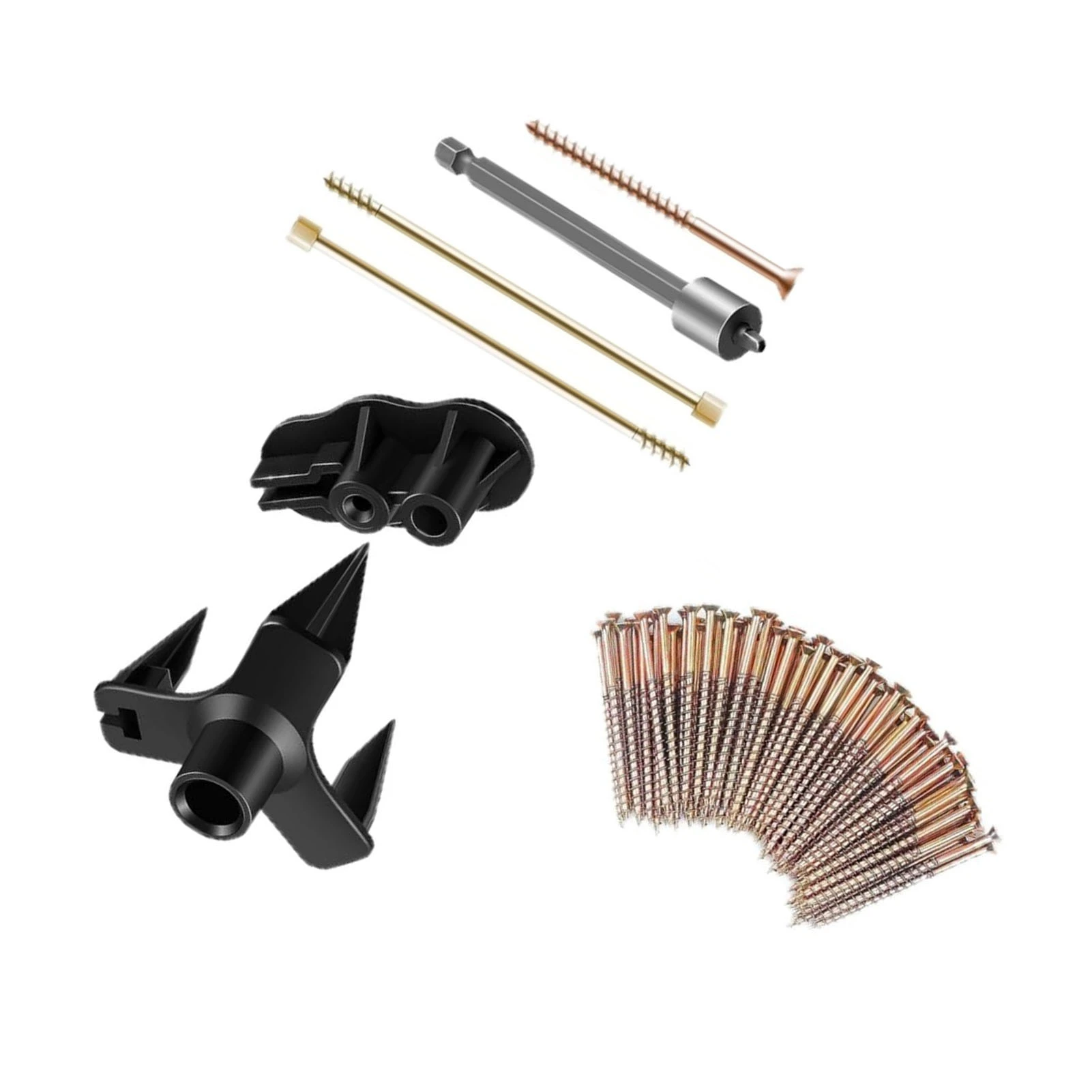 Carpet Floor Repair Kit Floor Repair Kit Wood Under Carpet Squeak No More Woodworking Project Supplies with 5 Tools 50 Screws