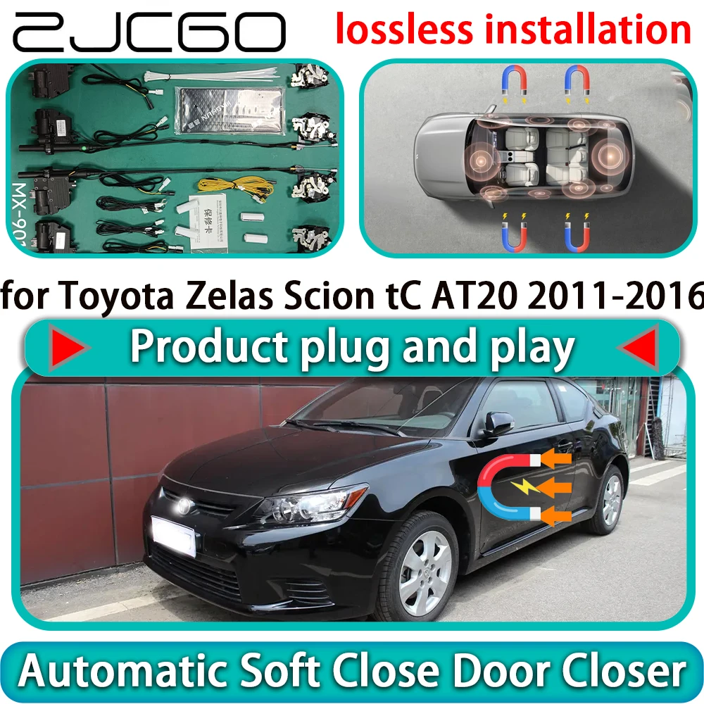 

Комплект автоматического доводчика дверей (Soft Close) для Toyota Zelas Scion tC AT20 2011-2016: электрический доводчик дверей с функцией мягкого закрывания