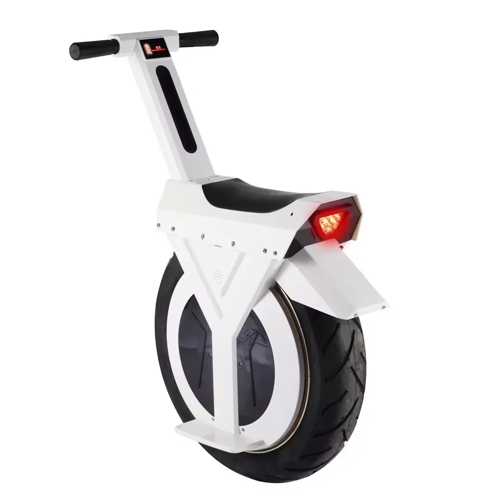 One wheel unicycle scooter 17inch fat tyre 60v500w4-12ah top speed 20kmh range 28-96km unicycle for sale