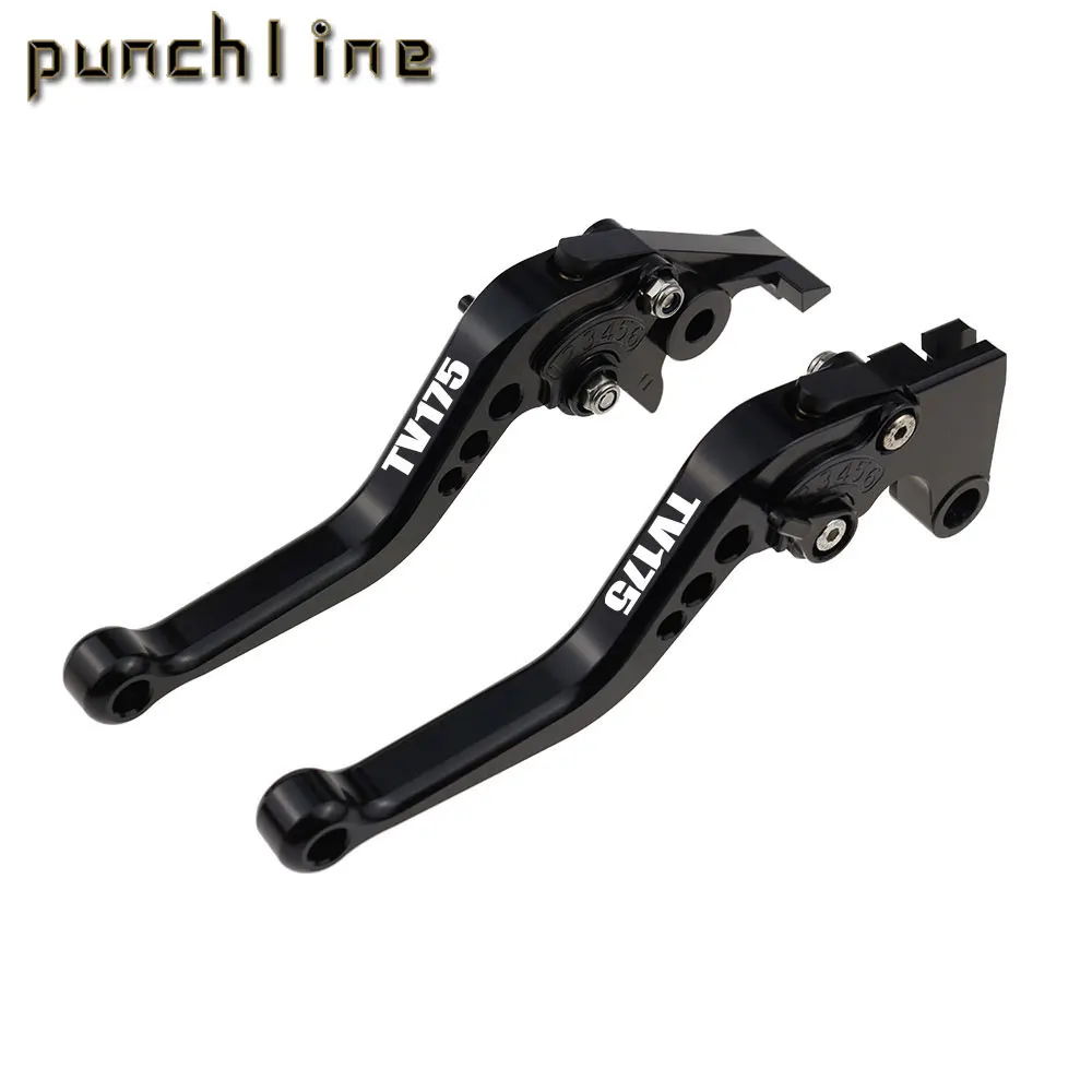 Fit For ROYAL ALLOY TV175 New style Motorcycle CNC Accessories Short Brake Clutch Levers Handle Set