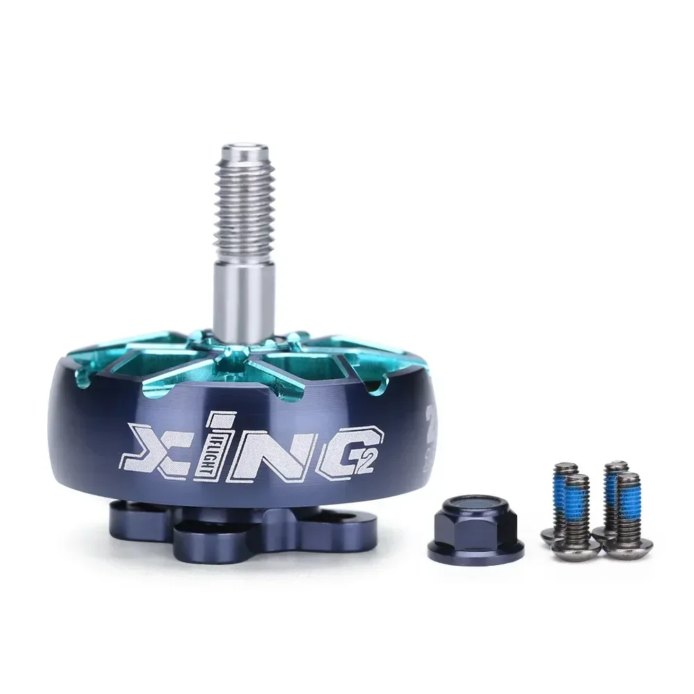 IFlight XING2 2405 1950KV/1800KV 4-6S FPV Unibell มอเตอร์ W/5 มม.ไทเทเนียมอัลลอยด์ใช้งานร่วมกับ 5 นิ้วใบพัดสําหรับ FPV Drone