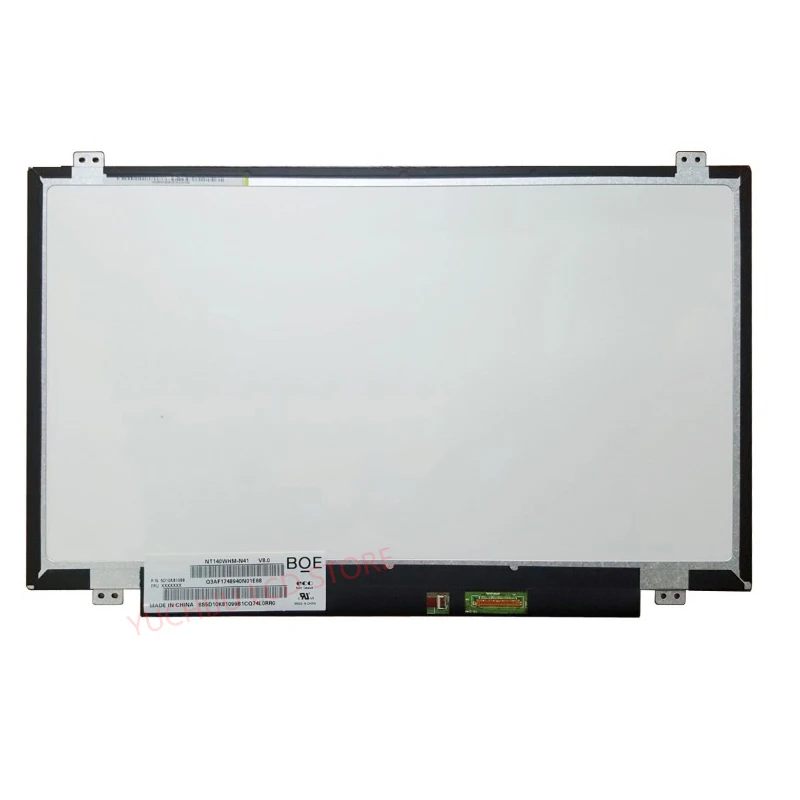 Imagem -02 - Painel de Exibição de Tela Lcd para Laptop Nt140fhm-n41 Nt140fhm-n42 N140hge-eaa N140hge-eba N140hge-ea1 14.0 in Fhd 1920*1080