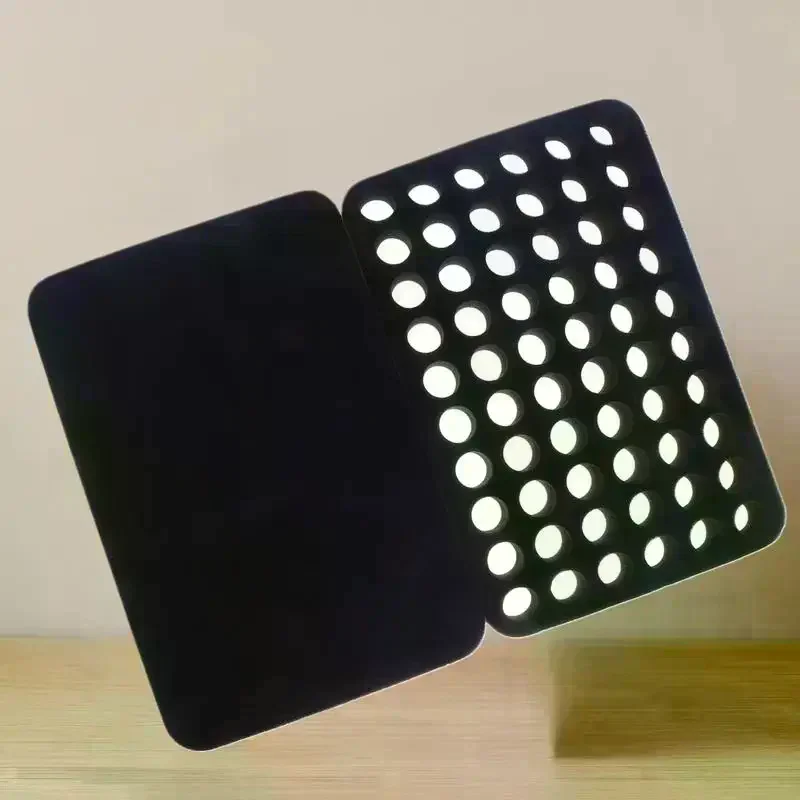 Store 60 Bottles with 15ml/10ml Foam Pad with 60 Slots, Ideal for Nail Polish or Essential Oil, Detachable Bottom Divider