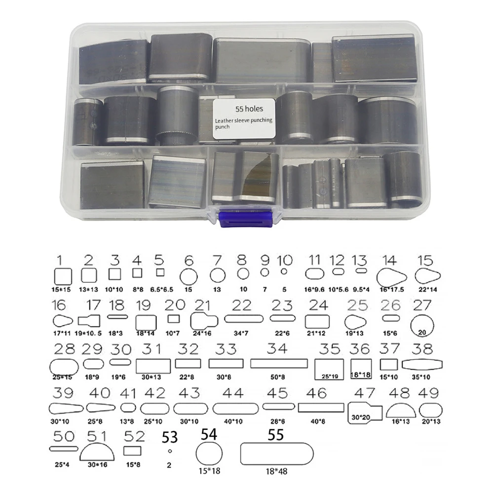 Crafting Projects DIY Leather Making Leather Punch Kit Leather Crafting Tool Kit Wood Glue As Shown Efficient Hole Making