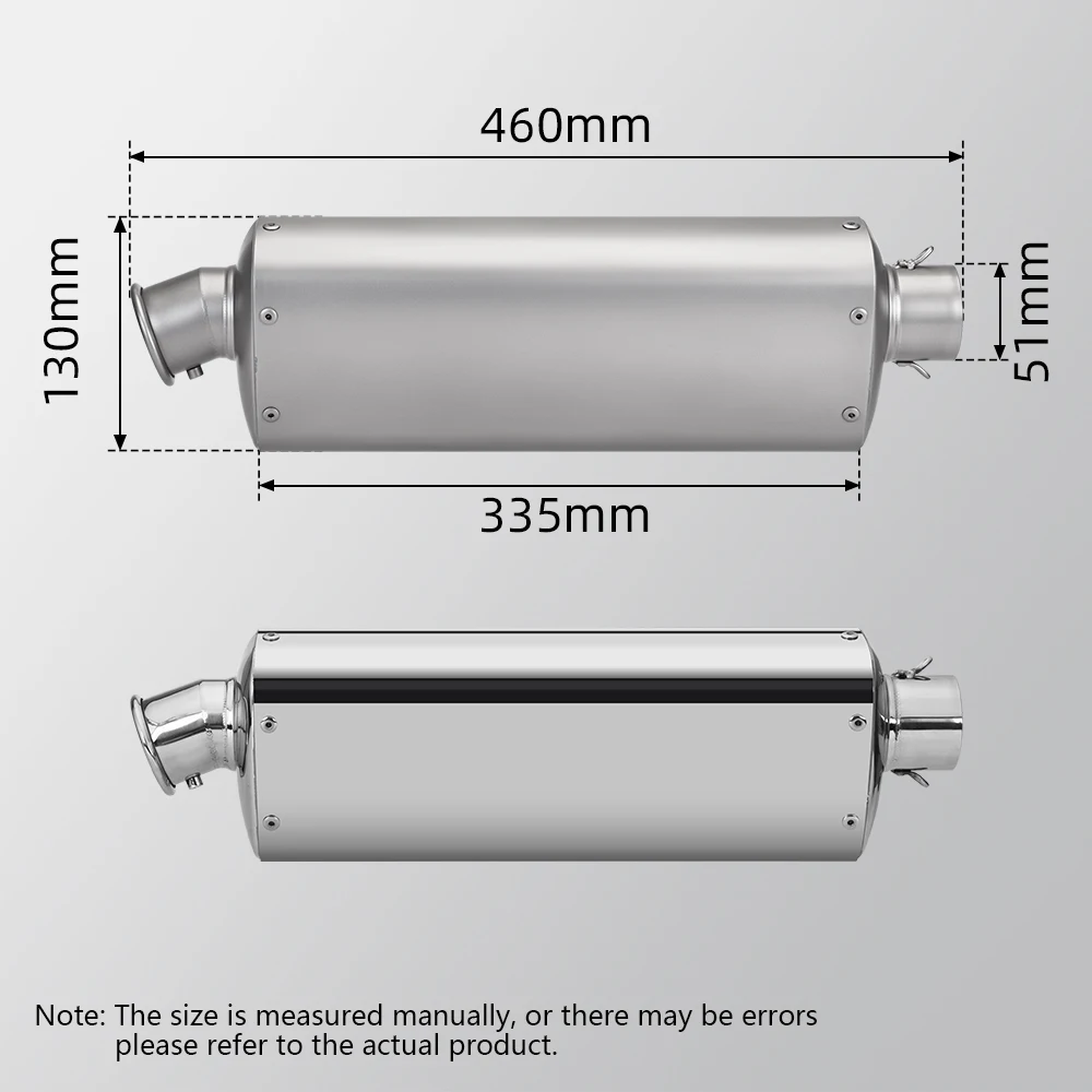 العالمي للدراجات النارية نظام العادم الخمار M1 الخمارات ل R3 R6 R1 MT09 ZX6R NINJA400 CBR500R R15 R7 MT07 Z900 F800 ADV ، 51 مللي متر