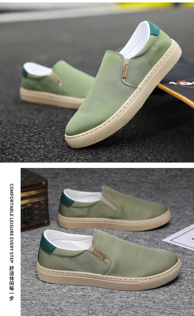 Neue weiße Slip-On-Leinenschuhe für Herren, vulkanisierte Sneakers, Studenten- und Jungen-Loafer, Espadrilles, lässige Herren-Fahr- und Golfschuhe, Größe 47 48. – Detail 25