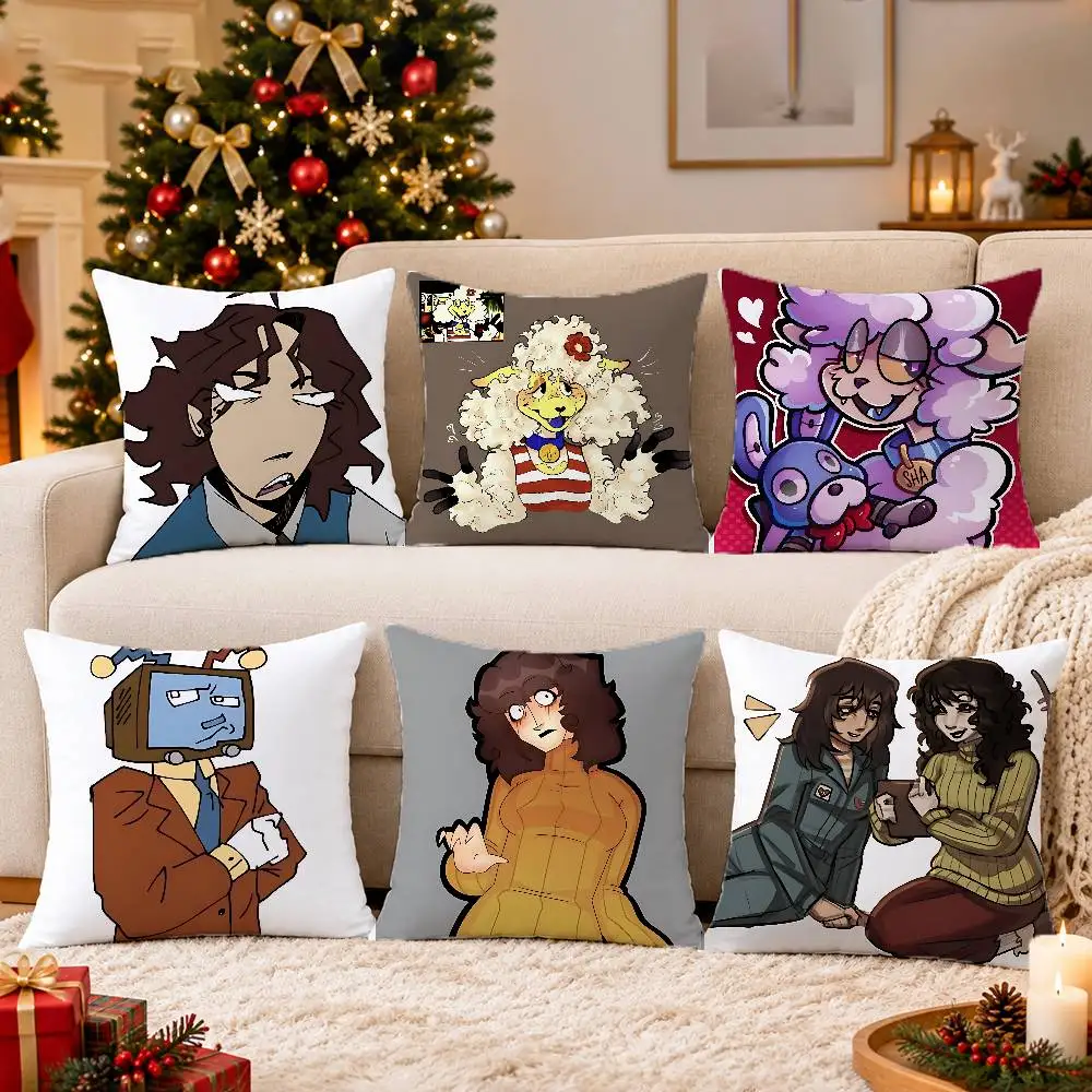 For The New Walten Files Square Throw Pillow Cover HD Printed Cushion Case Decorative Pillowcase for Sofa Bedroom Living Room