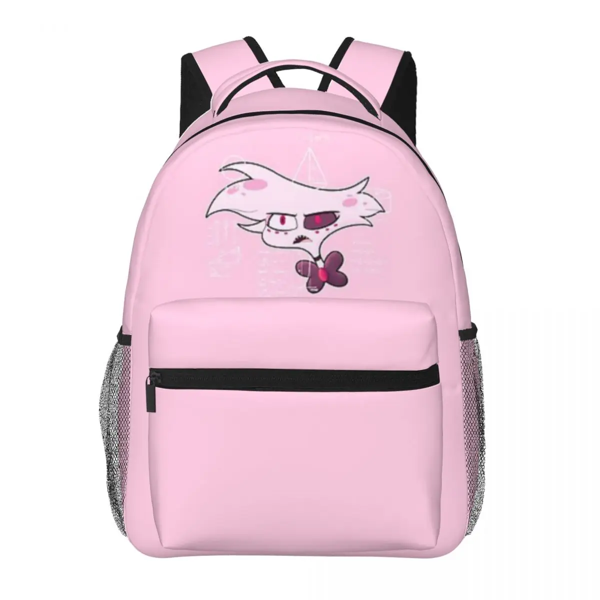 

Confused Math Angel Dust Printed Lightweight Casual Schoolbag For School, Outdoor, Shopping, Office 16in