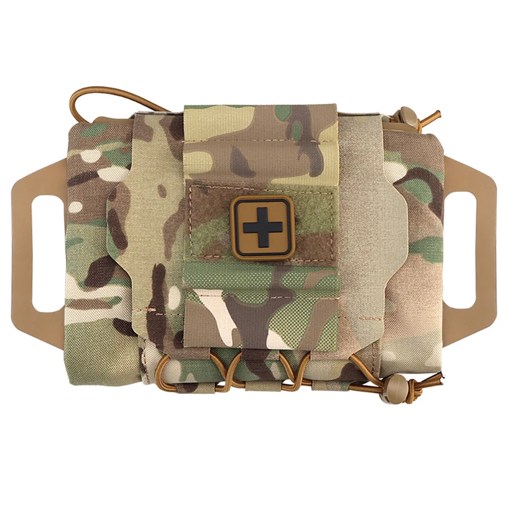 Molle Rapidly Deploy First Aid Kit Pull-Out Separation Camping Medical Kit with Grip Medical Pouch for Outdoor Team Activities