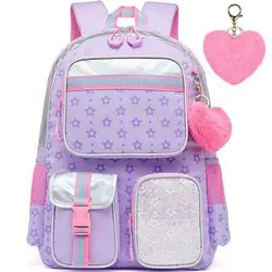 Backpack for Girls School Bag Aesthetic Backpack for Elementary Student Teen Girls Cute Bookbag Kids Kawaii Backpack for Girls