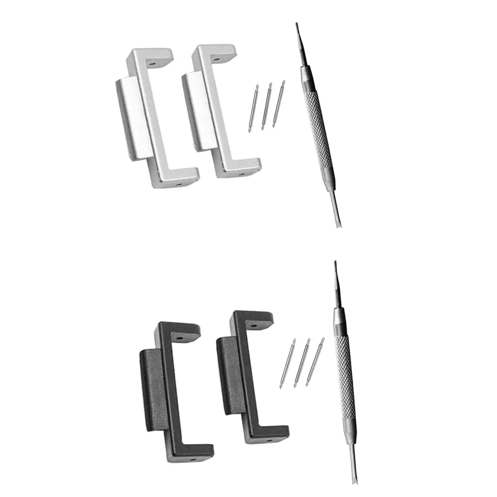 2 Pieces Watch Band Connectors, Watch Strap Connectors, Convert 16mm to 22mm Band Adapters, for 100 G-8900
