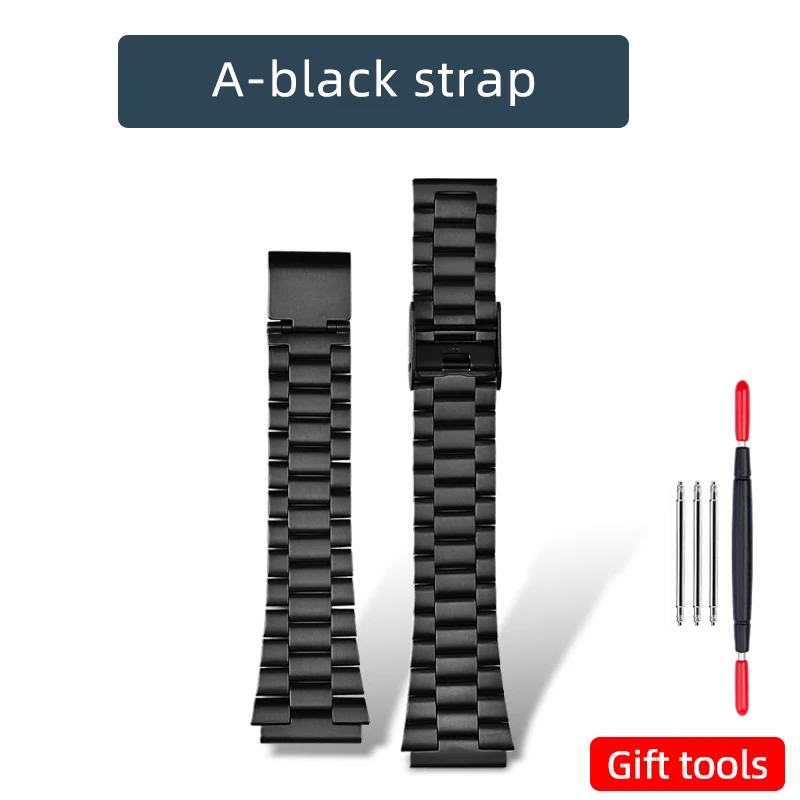 A168 Upgrade Edelstahlgehäuse Lünette Mod Kit für Casio 3298 A168WA Uhr Hochwertiges Uhrenzubehör aus massivem Metallgehäuse und Armband