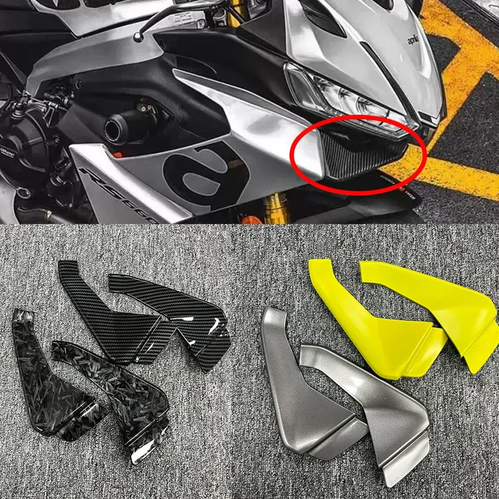 

Крышка ветрового крыла, конус, аэродинамический обтекатель, крылышки для Aprilia RS 660 2021-2024, передняя губа мотоцикла