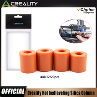 Creality 4PCS Silicone Bed Leveling Columns – Solid Spacer for Stable Hot Bed, Compatible with Ender-3/3 Pro/3 V2/3S, CR-10/10S