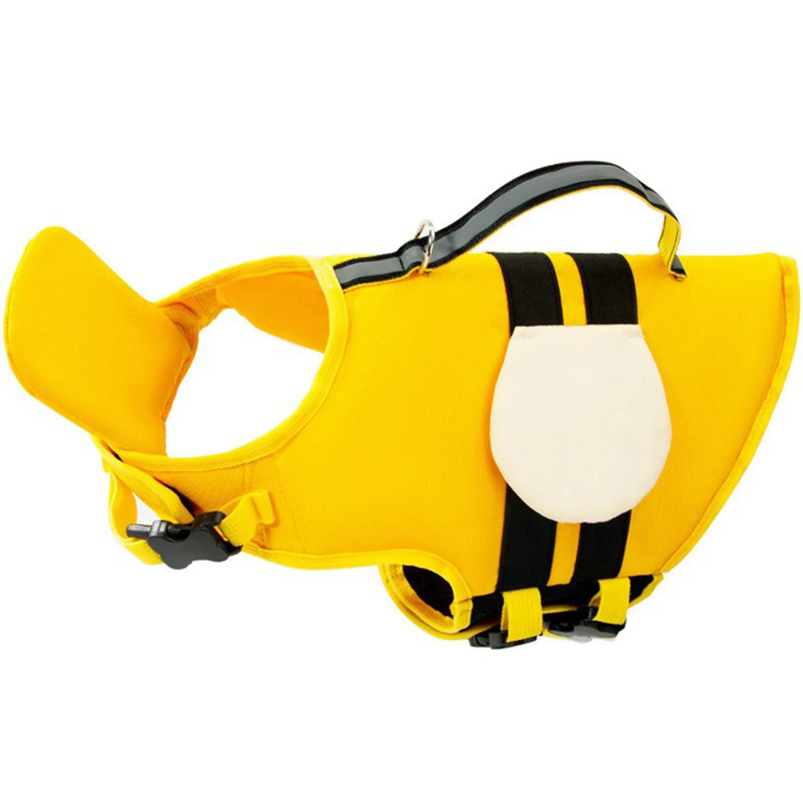 Pet Dog Life Jacket  Style Adjustable High Visibility Dog Life Vests for Boating Kayaking Swimming