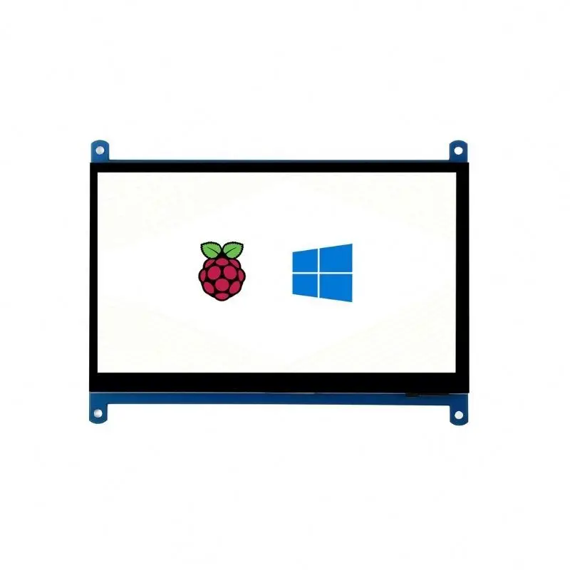 wells 7inch Capacitive Touch Screen LCD (C) 1024x600 HDM1 IPS  Low Power for Raspberry Pi