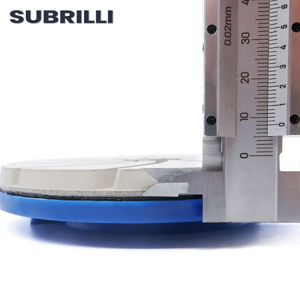 SUBRILLI 5 Inch Edge Polishing Pad Snail Lock Diamond Grinding Wheel Concrete Granite Marble Countertop Abrasive Disc 125mm