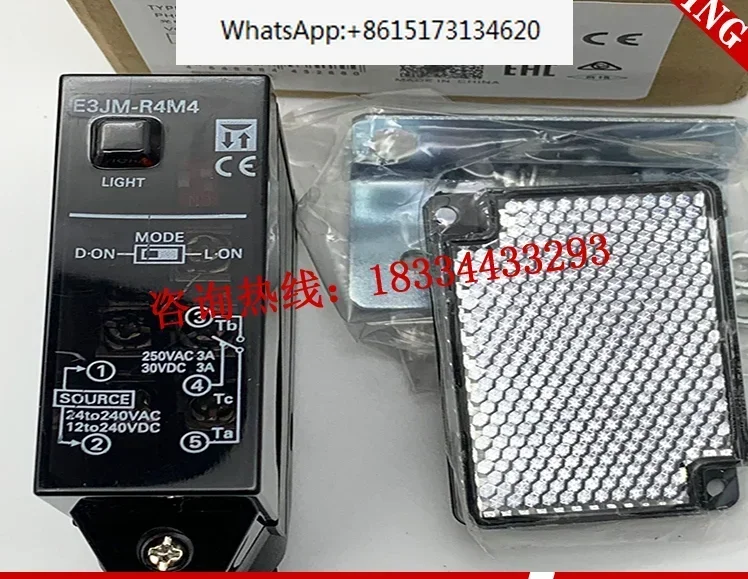 

Новый точечный фотоэлектрический переключатель E3JM-R4M4T E3JM-R4M4T-G датчик