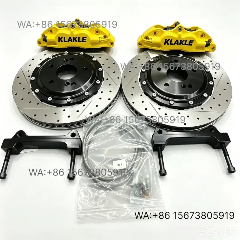 For  Wmwmnu Front Brake Kits Brake System 5200 4 Big Piston Brake Rotor 330mm  Altis 2005