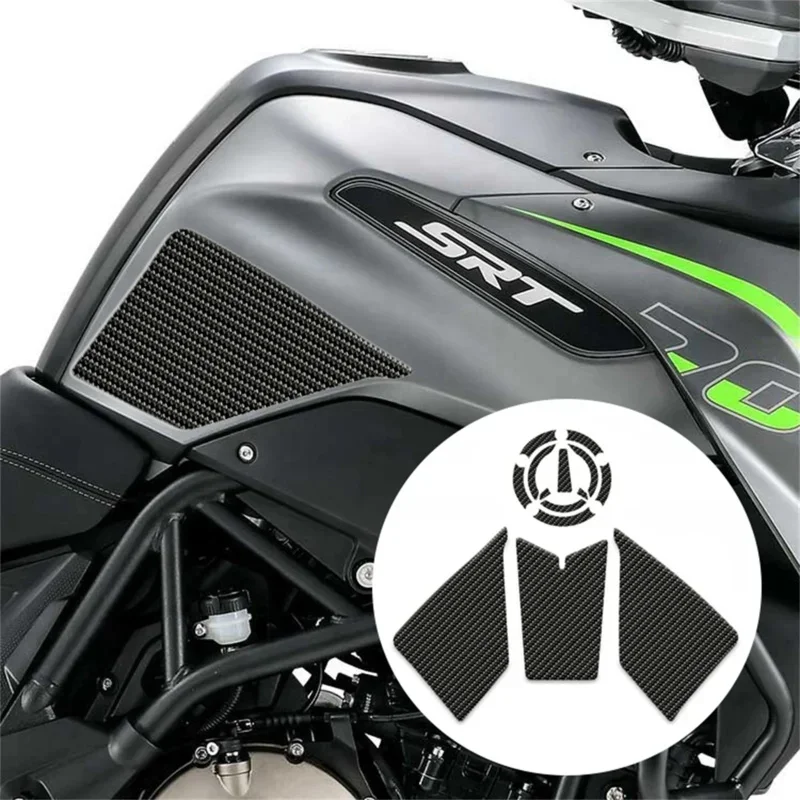 Motorcycle accessories sticker decal gas scratch resistant fuel tank pad protector case for qjmotor srt00 2023 SRT 700