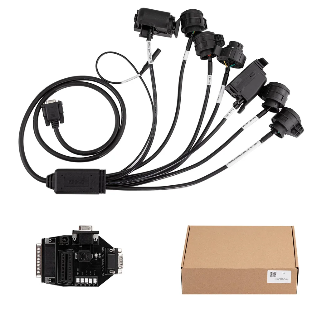

GODIAG for V30/ DQ200/ DL501/ VL300/ VL381/ DQ500/ DQ250 GODIAG GT107+ Gearbox Cable 7-in-1 Set Cable