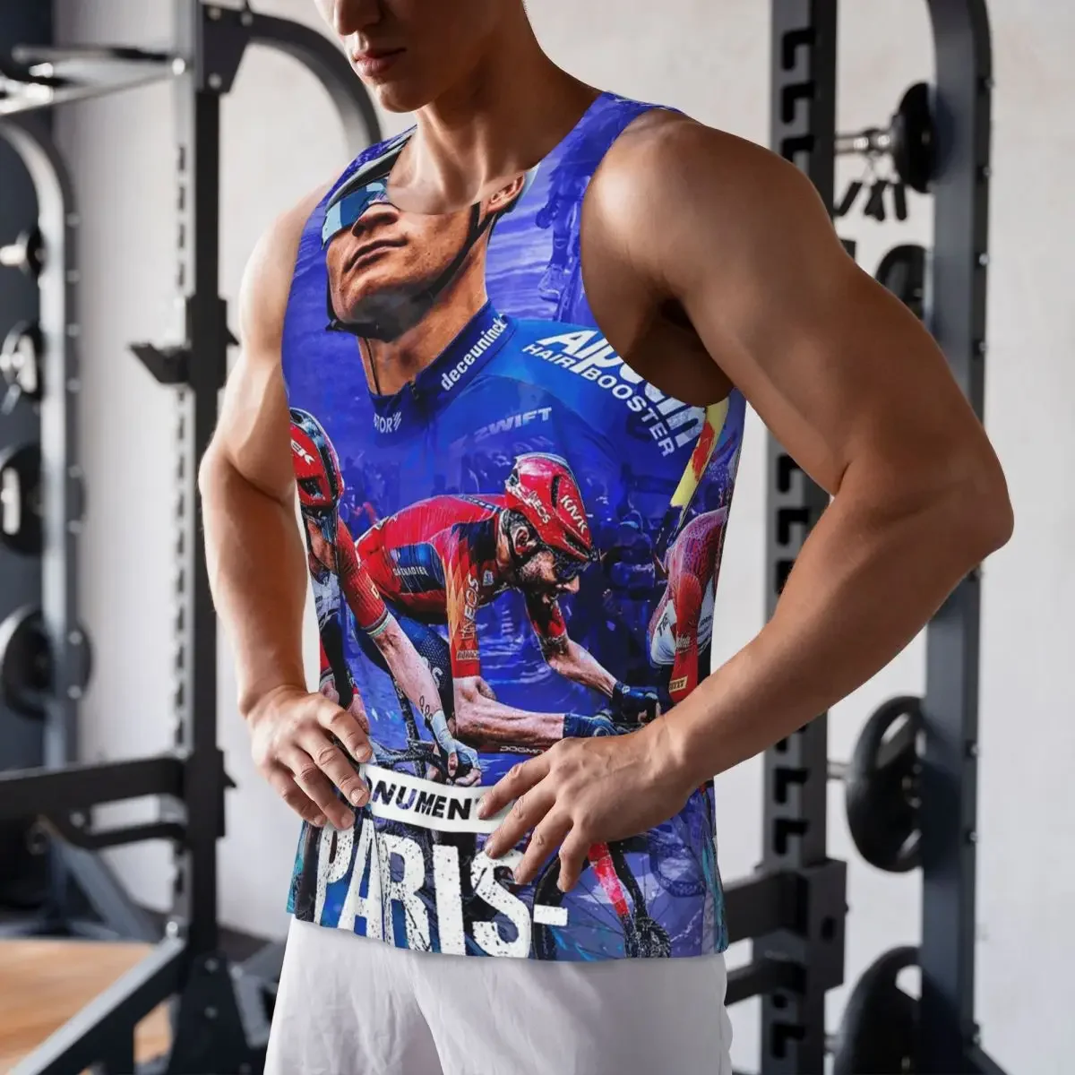 Quick Dry Mathieu Van Der Poel Cyclist MVDP Dutch Cyclist College Gym Tank Muscle Sleeveless Shirt Bodybuilding Breathable Vest