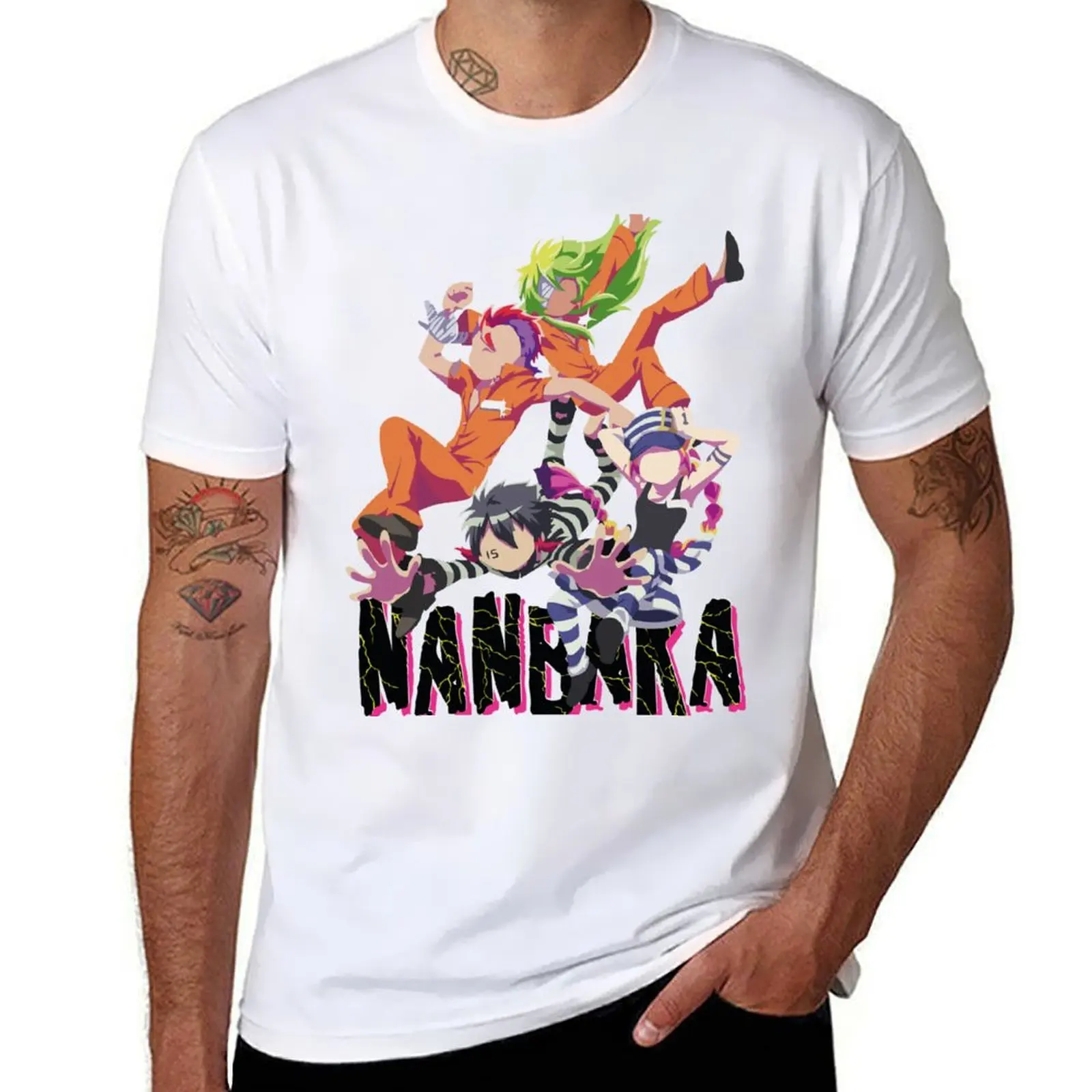 

Nanbaka T-Shirt t shirts for man graphic vintage man t shirts high quality luxury brand man t shirt cotton T-shirt
