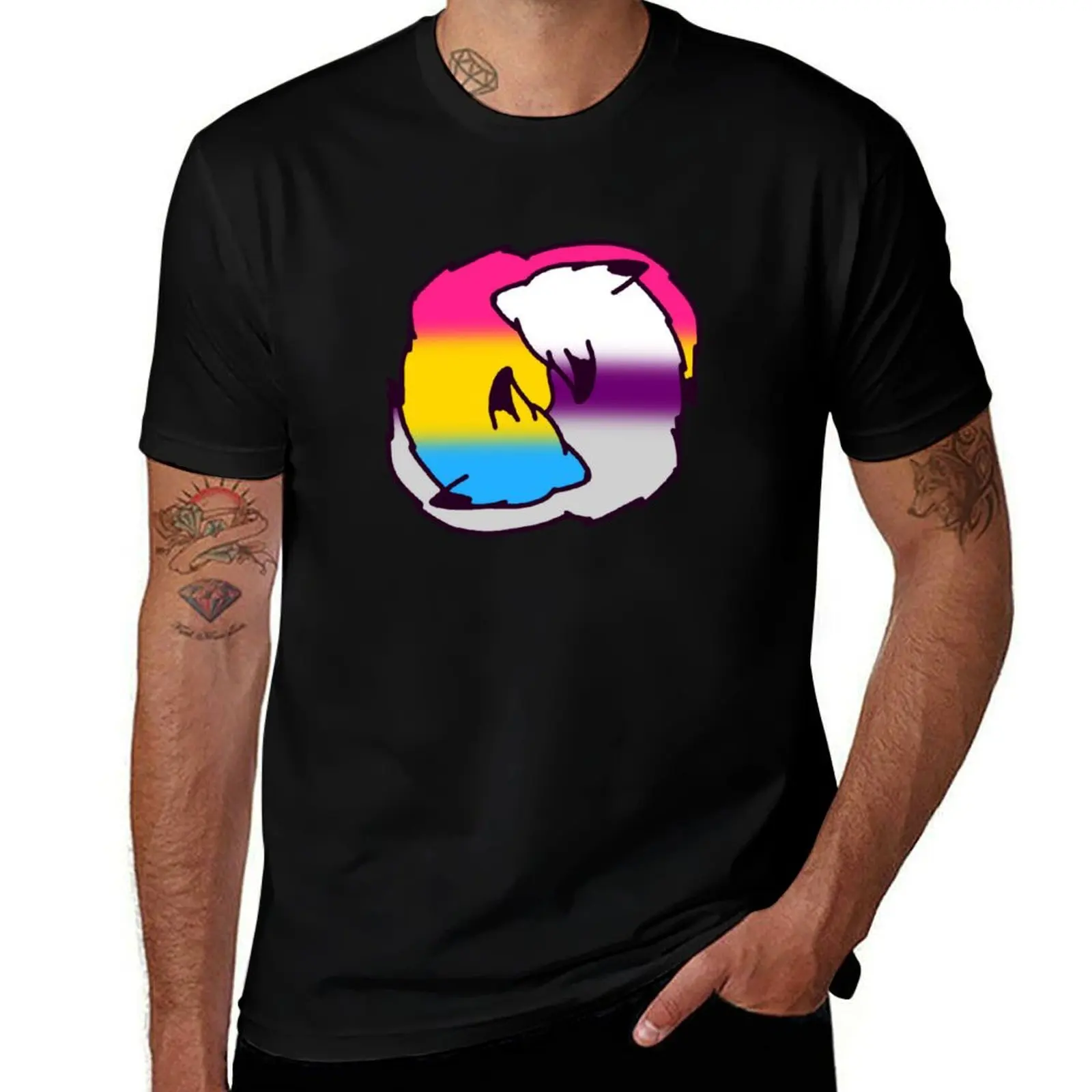 Pan/Demi Cuddles T-Shirt Outdoor Work Short Sleeve Top T-Shirt