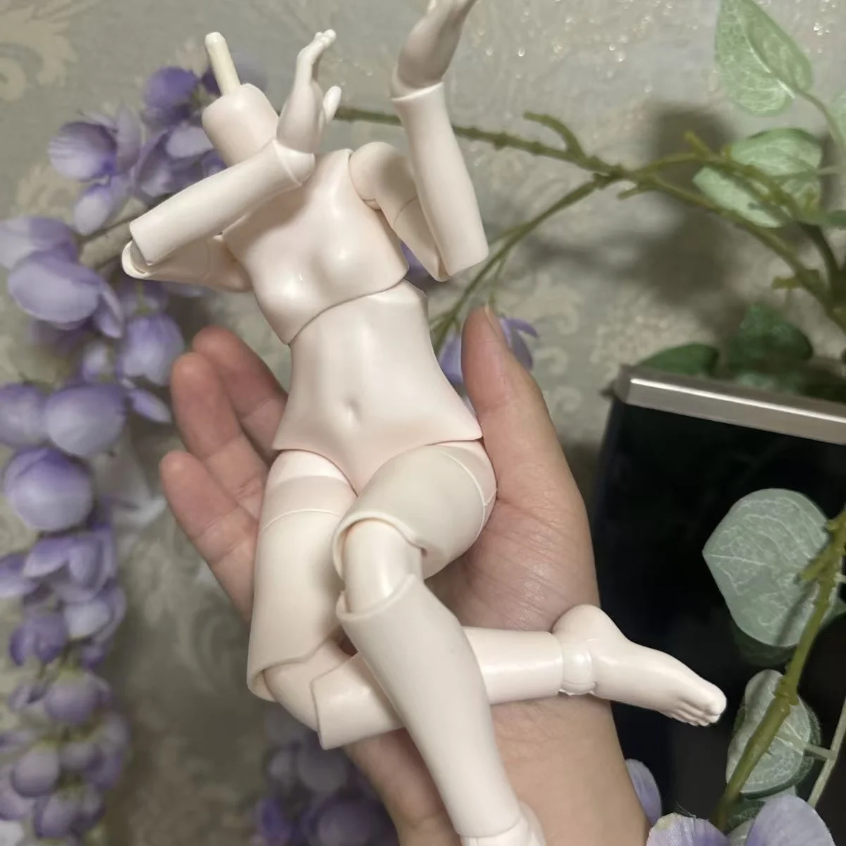 

1/6 корпус куклы BJD, 30 см, корпус куклы, вращающаяся грудь, несколько шарниров и две способы подключения шеи, аксессуары для кукол