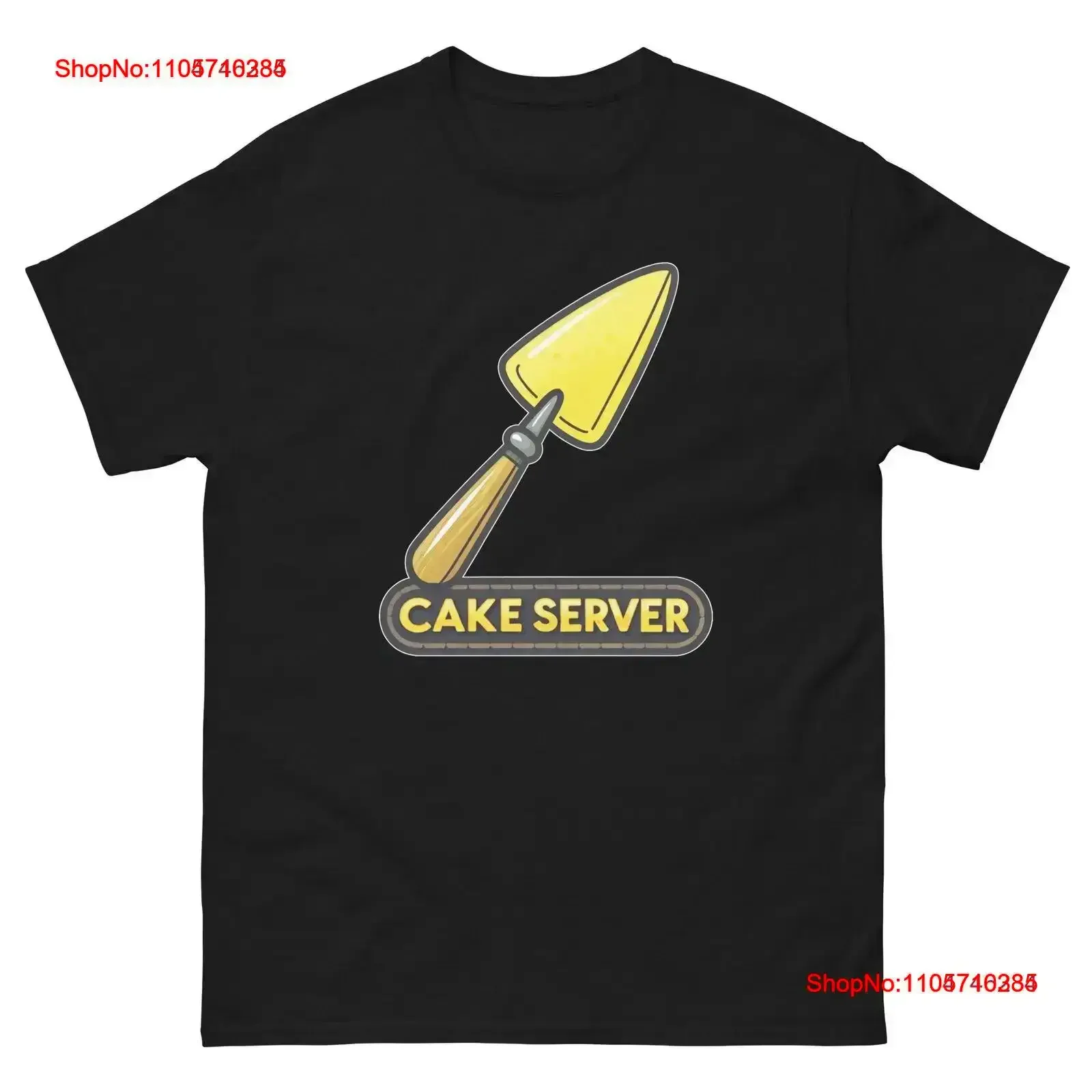Cake Server Kitchen Home Cooking Culinary Utensil T Shirt vintage Washed Versatile Casual designer clothes Slightly vintage