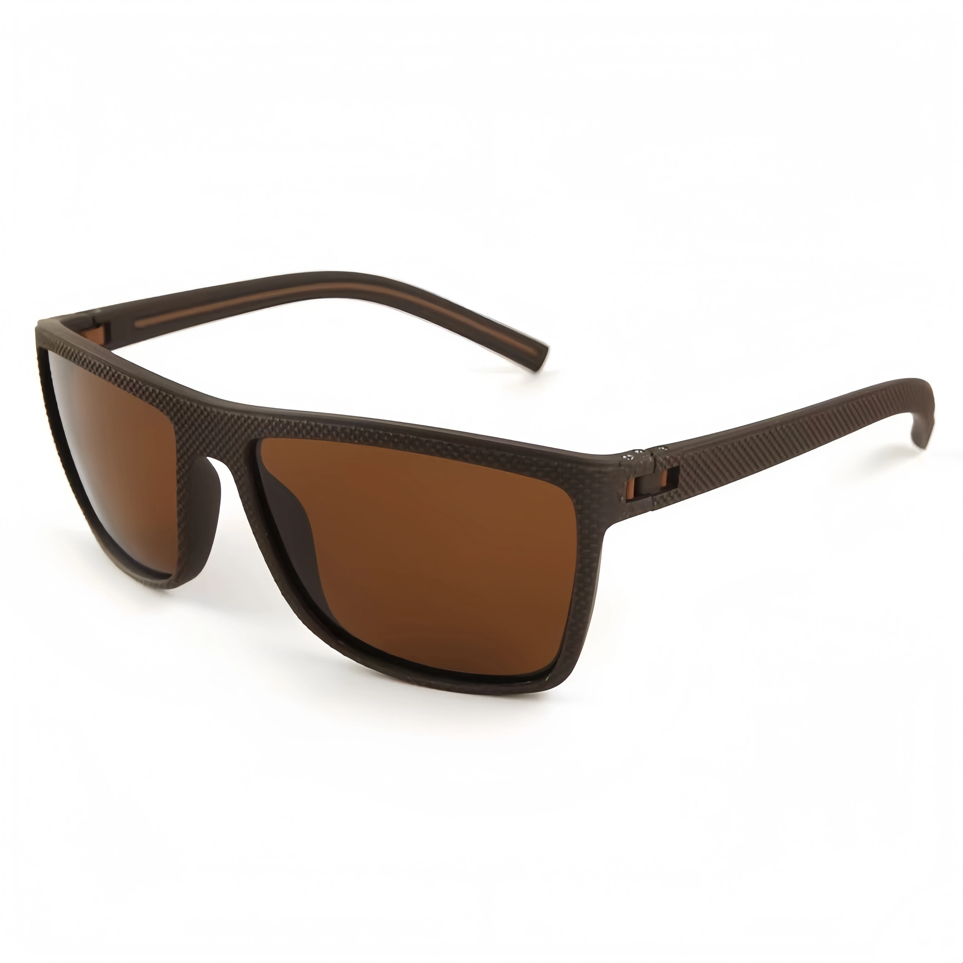 Fashionable Square Frame Sports Cycling Night Vision Glasses Men's Anti-Uv Sunglasses