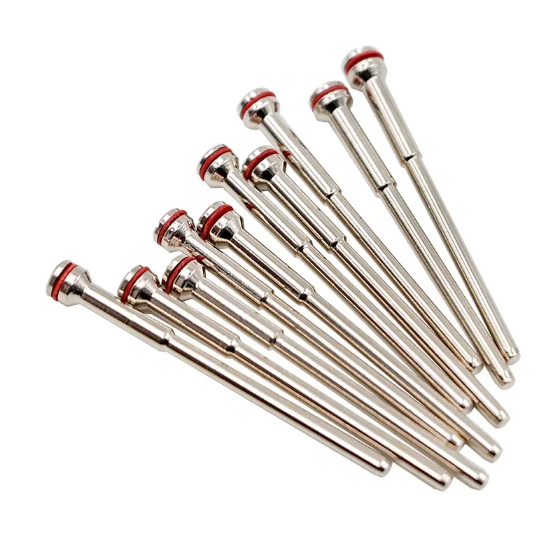 10pcs Dental Polishing Shank Mandrel Diamond Disc Burs Rotary Tool Polished Shaft 2.35mm for Polisher Machine Cutting