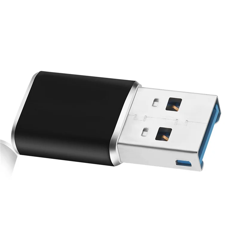 N82R Aluminium Mini USB 3.0 Geheugenkaartlezer Adapter voor Micro-SD-kaart/TF-kaartlezer Adapter Pc Computer Laptop