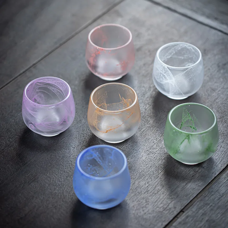 

CX glazed master cup single cup, household meeting guest kung fu tea set
