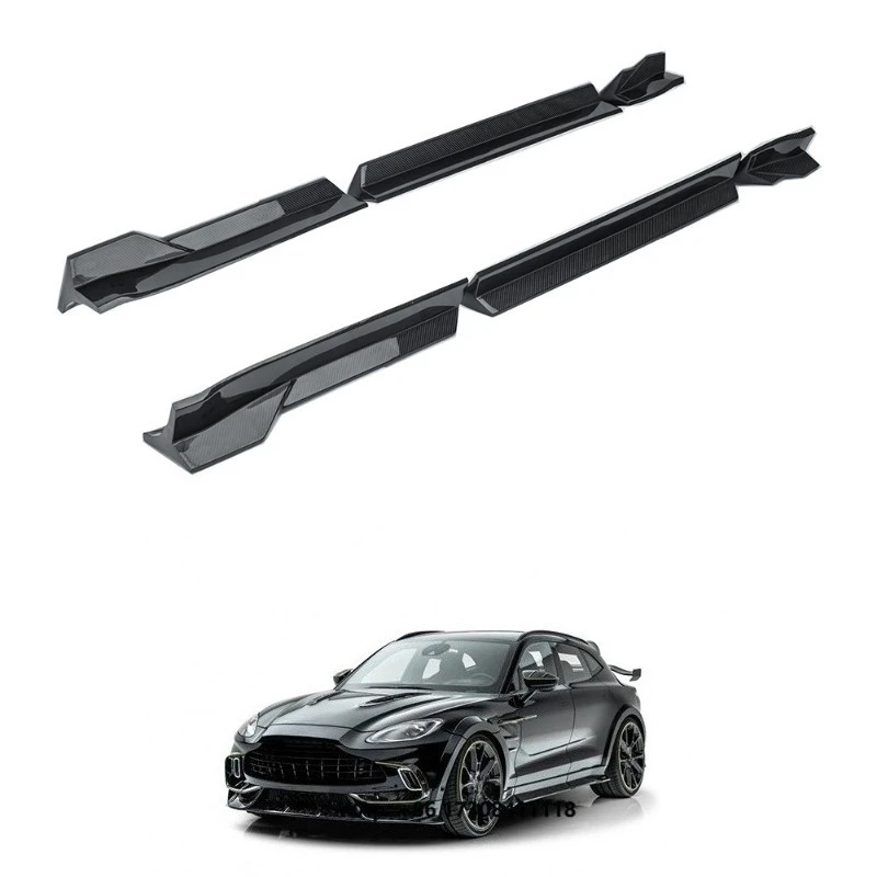 Dry Carbon Fiber Side Skirts & Rocker Panels with Autoclave Process Glossy/Matte Finish for Aston Martin DBX DBX707 MSY Style