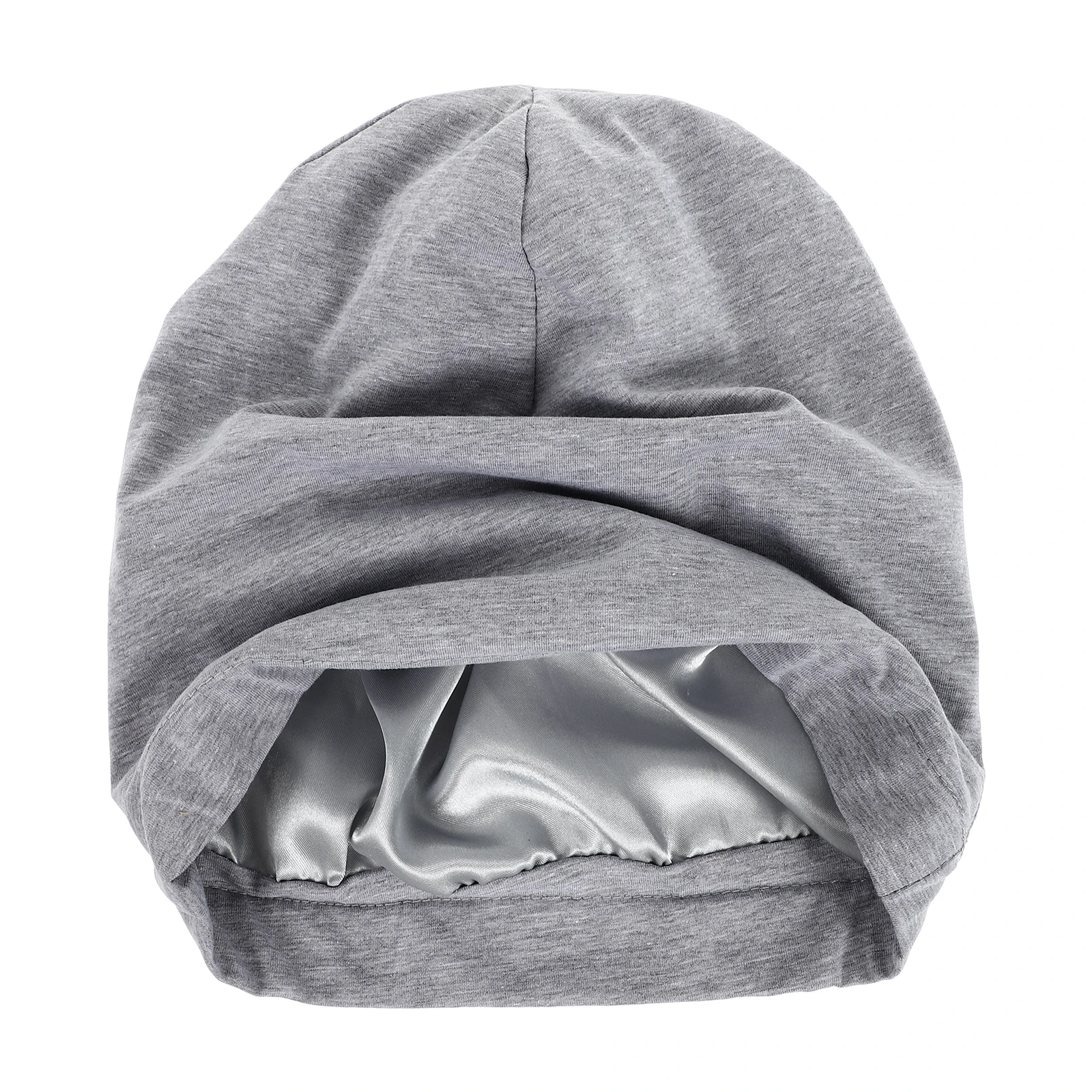 

Wide-Brimmed Care Hat For Women Long Hair Sleep Protector Elastic Non-Skid Home Sleeping Bonnet Curly Braids Natural